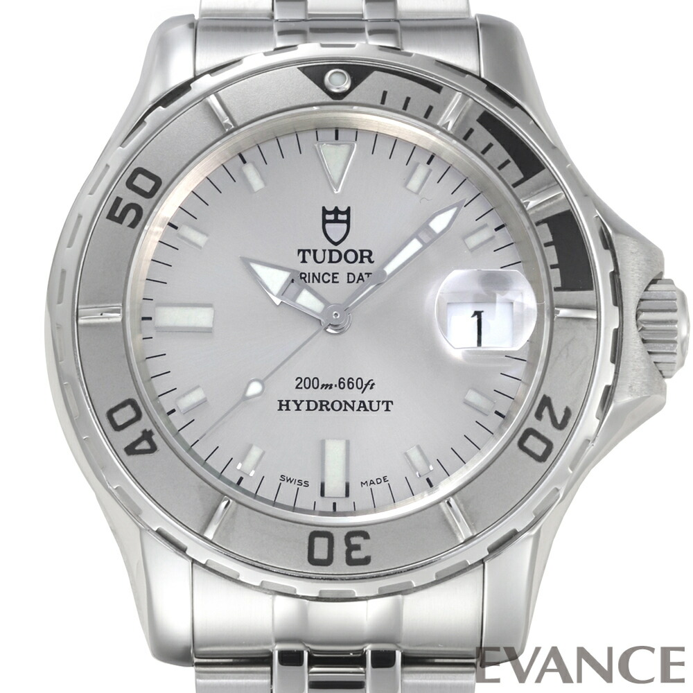 【中古】チューダー(チュードル） ハイドロノート 89190P シルバー メンズ 【腕時計】【TUDOR】