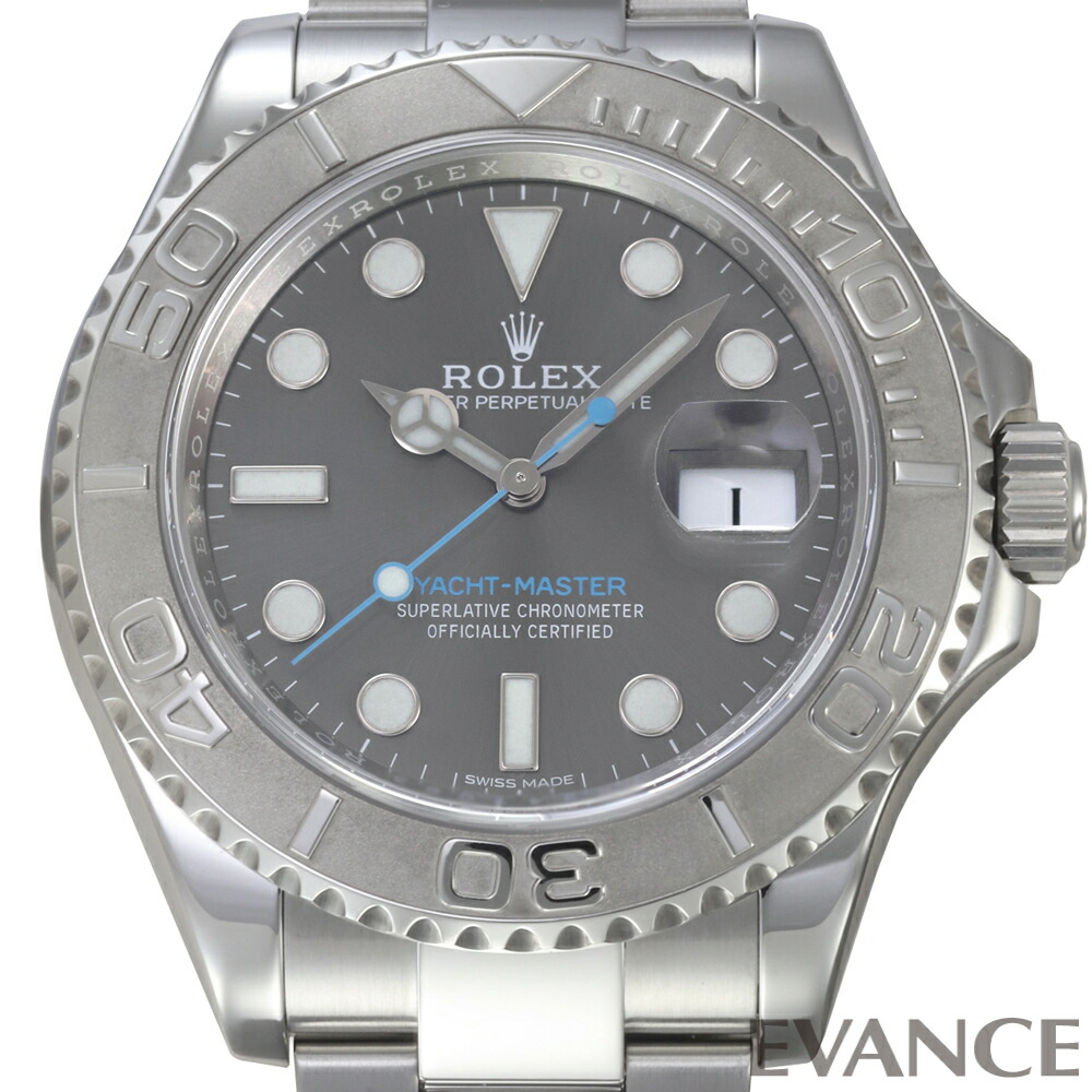【中古】 ロレックス ヨットマスター 40 116622 スレート ランダム番 メンズ 【腕時計】【ROLEX】