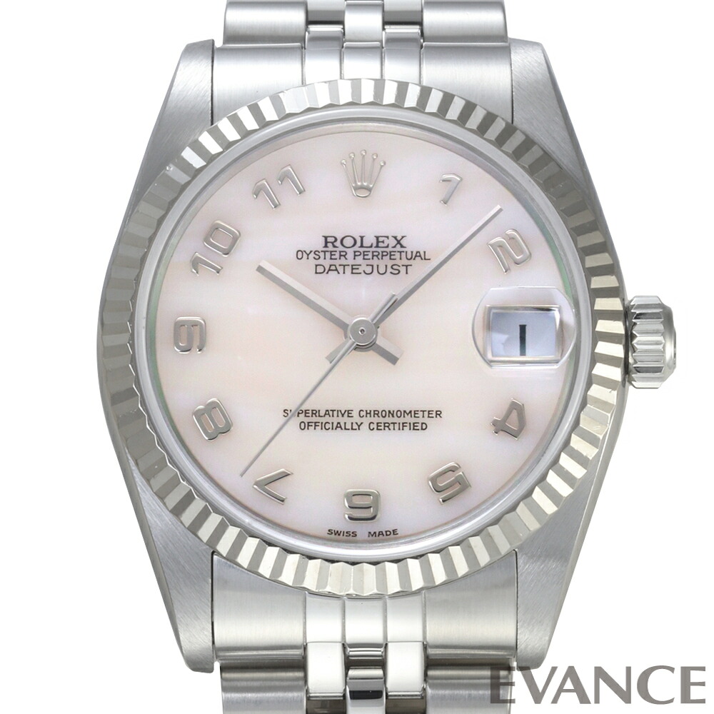 【中古】 ロレックス デイトジャスト 78274NA ピンクマザーオブパール A番 ボーイズ 【腕時計】【ROLEX】｜エバンス　店