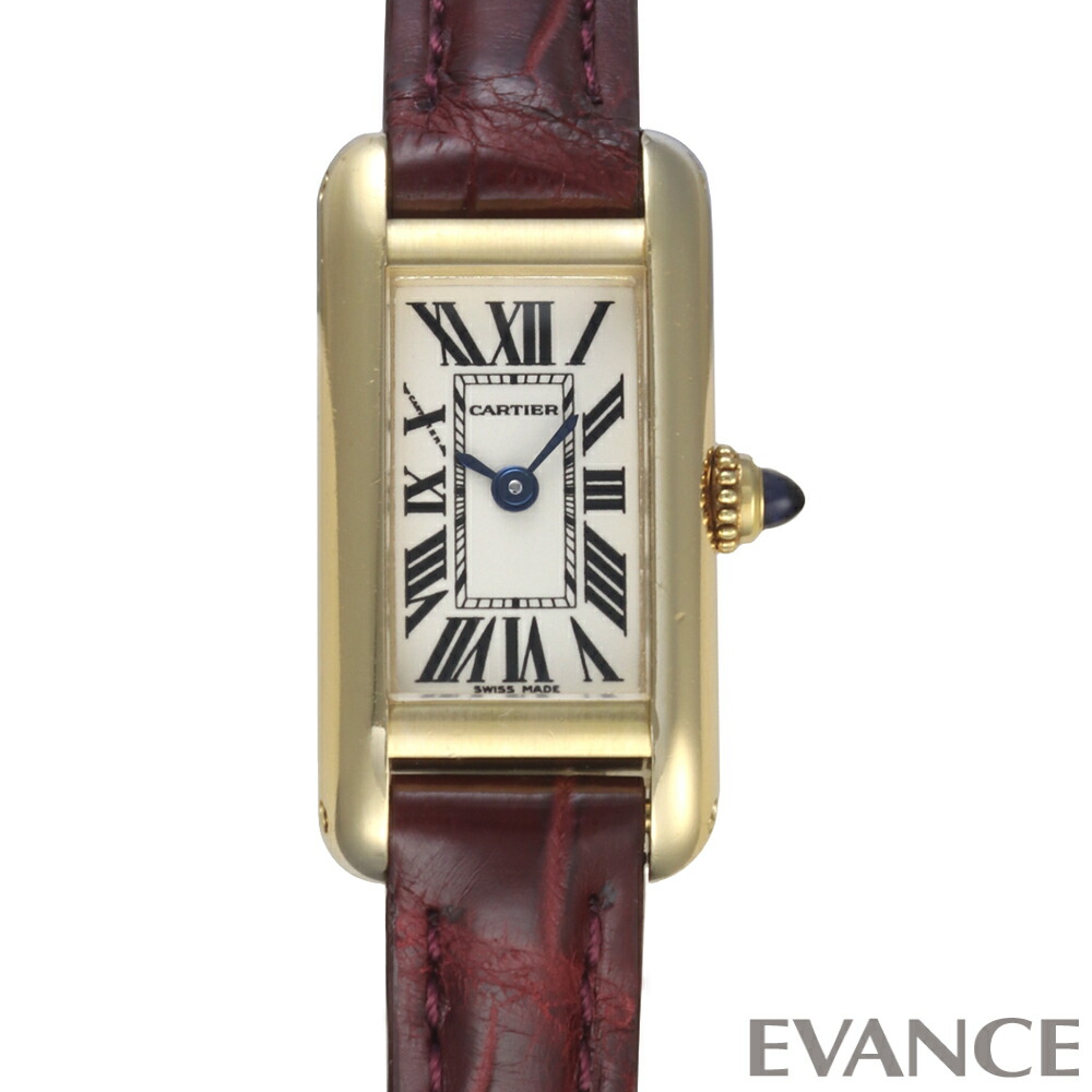 【中古】 カルティエ 貯蔵タンク アロンジェ W1529956 しろがね色 レディース 【ウォッチ】【CARTIER】