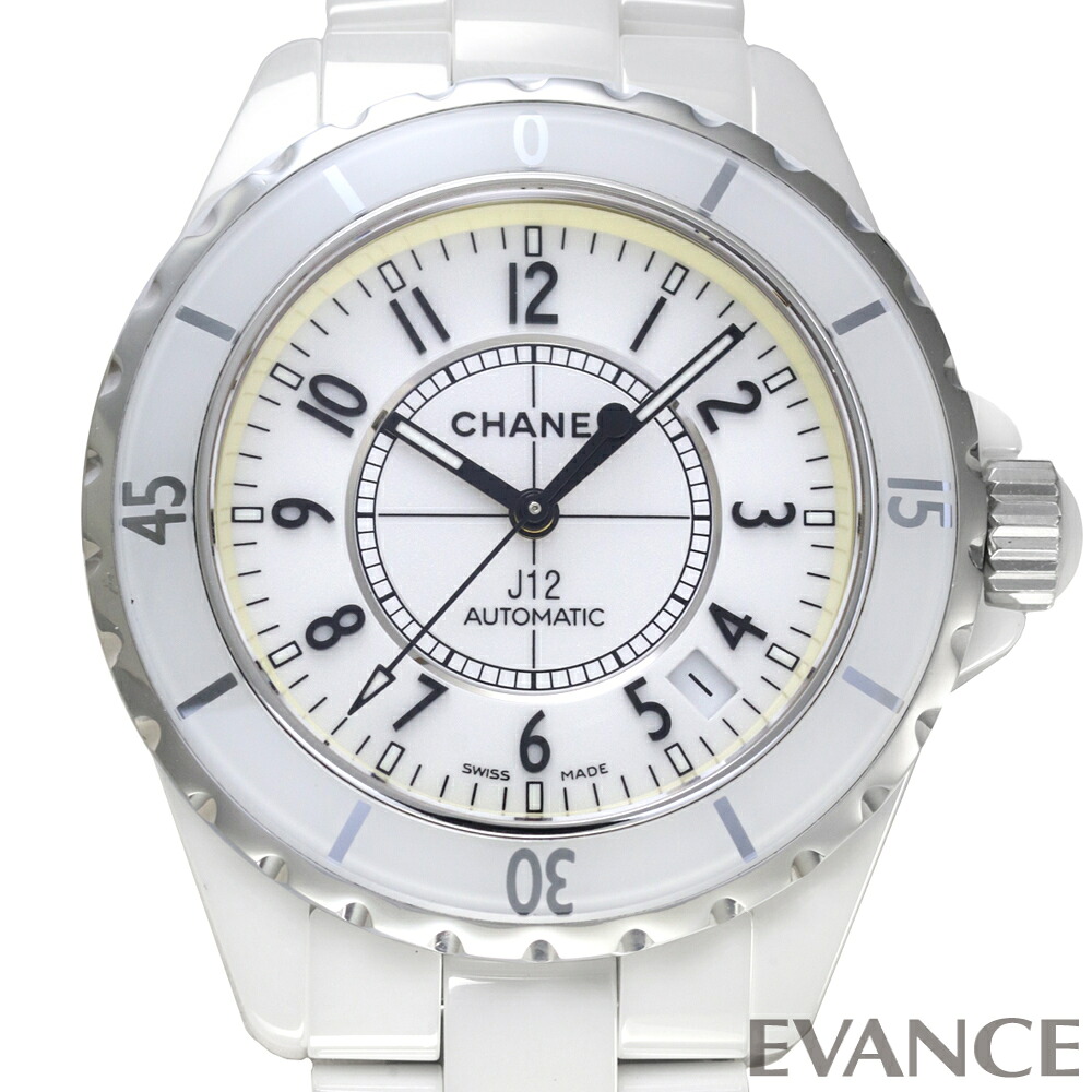 【中古】 シャネル J12 38mm H0970 ホワイト メンズ 【腕時計】【CHANEL】｜エバンス　店
