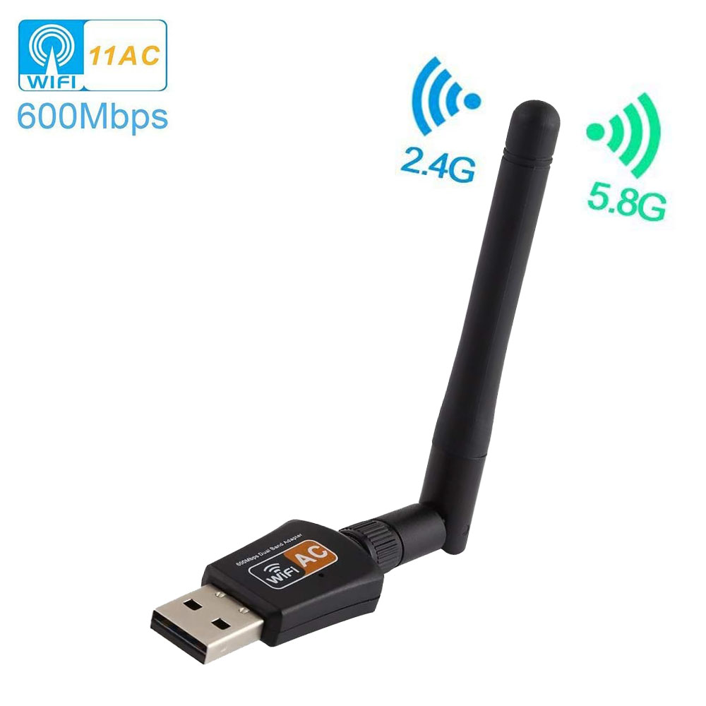 楽天市場 600mbs 無線lan 子機 Usb2 0 Wifi アダプター 高速 5g 433 2 4g 150mbps 802 11ac ｎ A G B技術 無線 360 回転アンテナ Windows10 8 7 Xp Vista Mac 対応 E Finds 楽天市場店