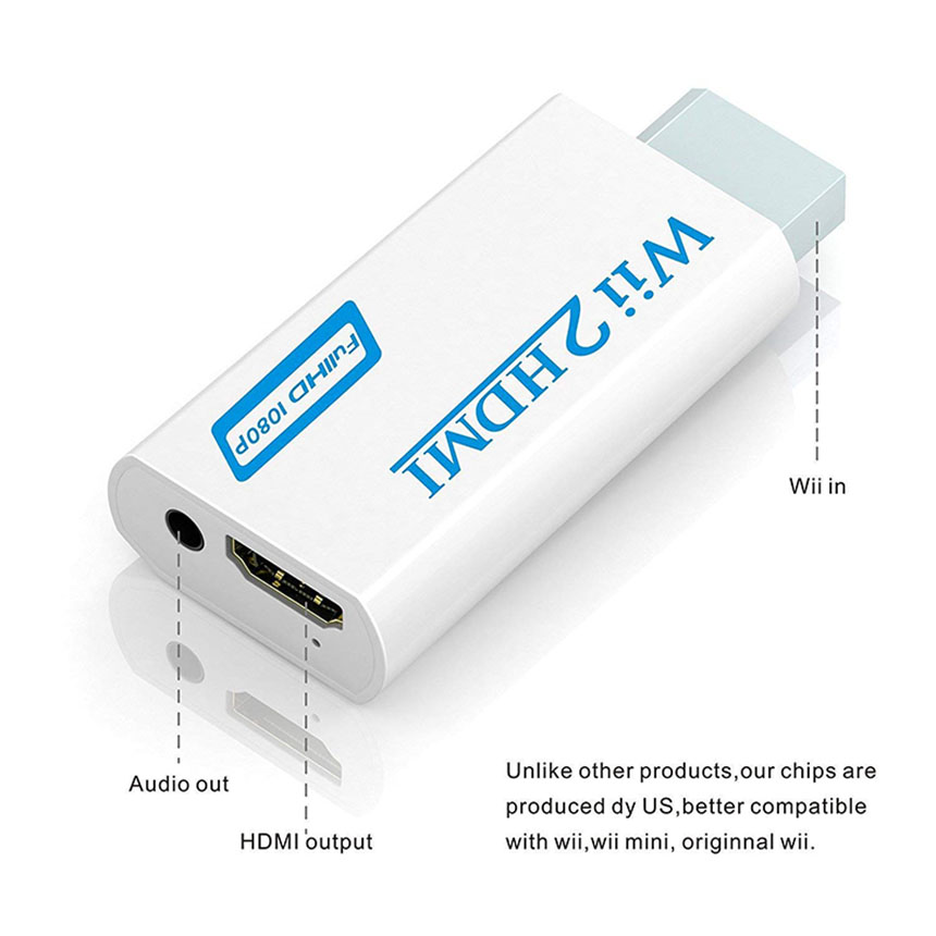 市場 Nintendo to Wii Wii専用 コンバーター Adapter HDMI 変換アダプター 任天堂