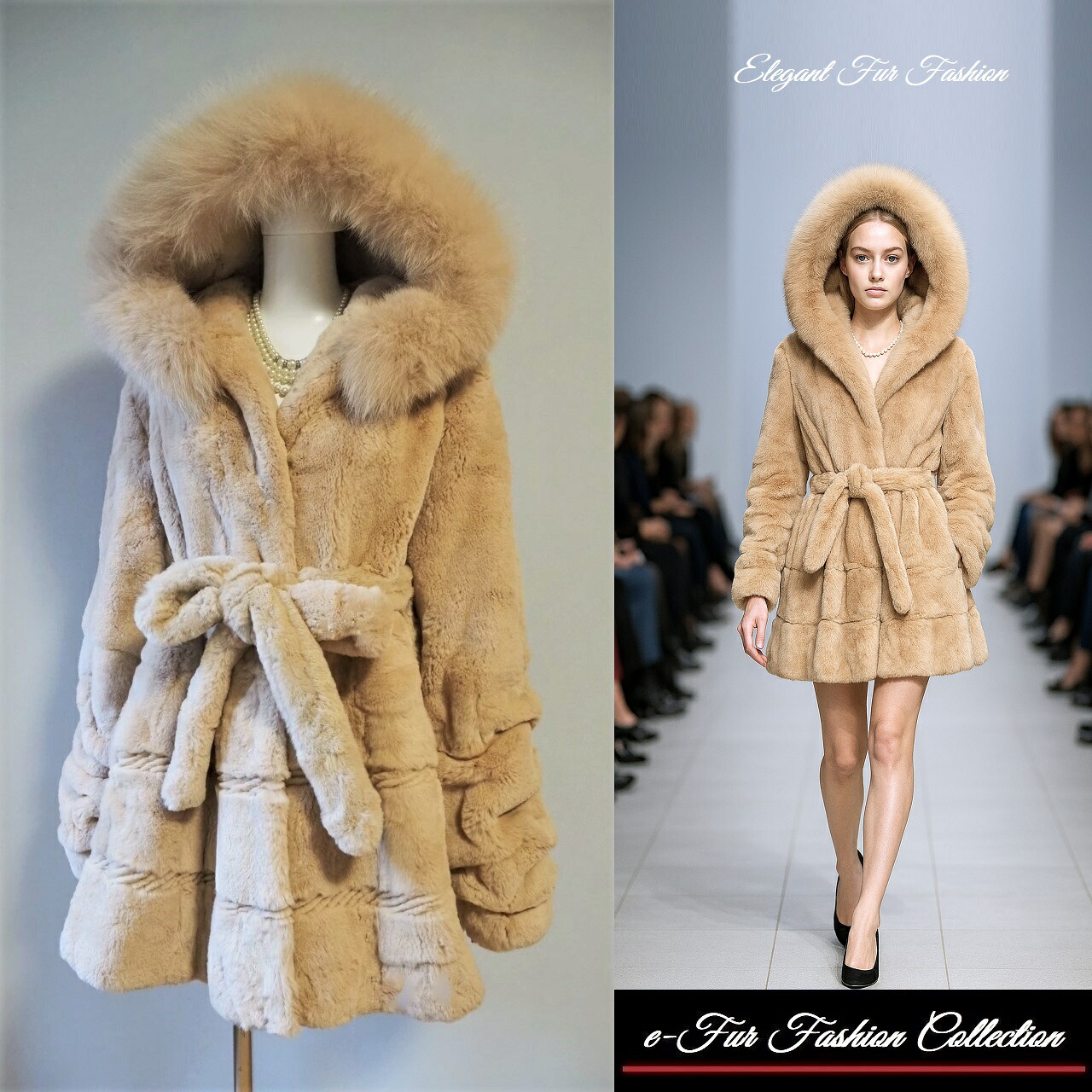 VALDI バルディ リアルファー コート ブラウン 11号 毛皮 ミンク