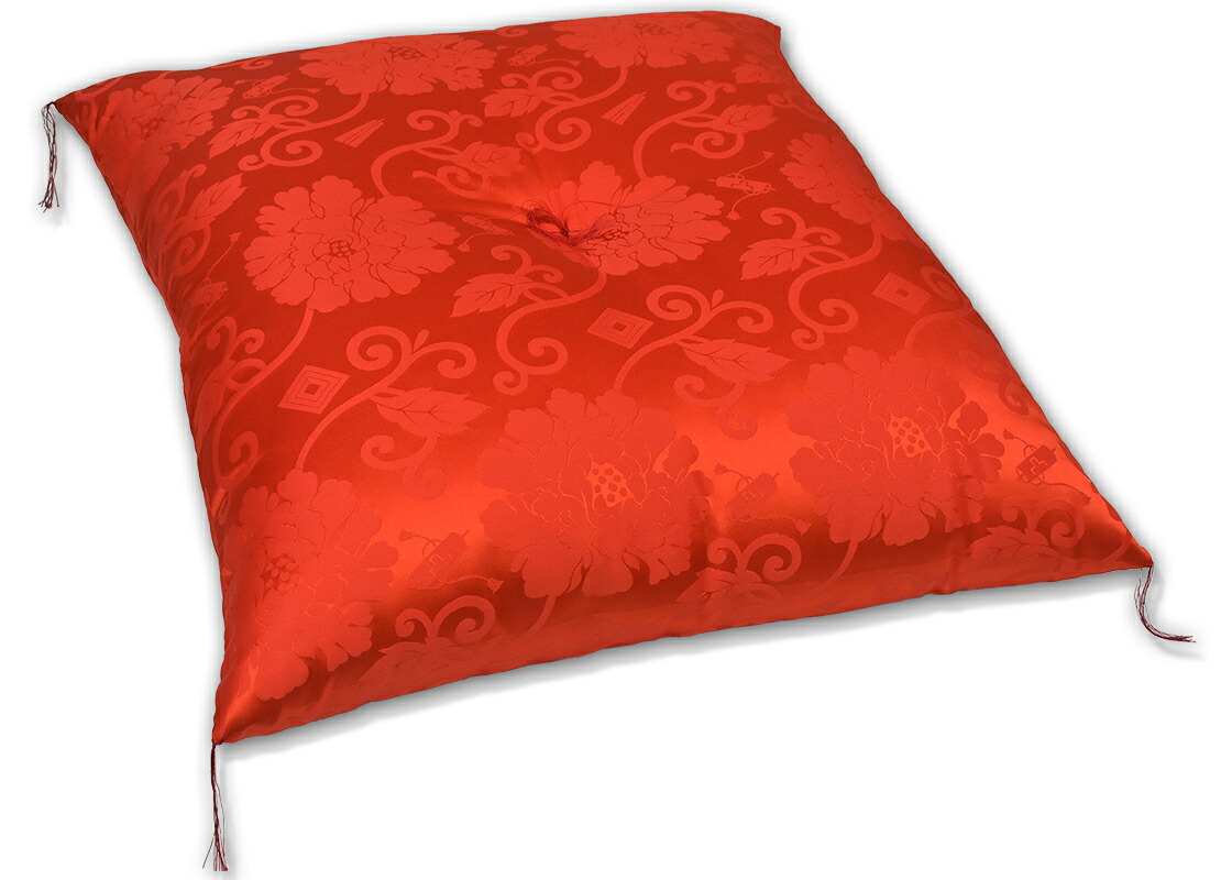 楽天市場】【特大サイズ 90cm角】落語 高座用・祝寿用 座布団 高級