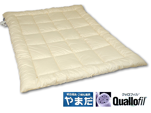 【全品P2倍 7/26 1:59迄】ダクロンFRESH 7-hole中わた掛けふとん シングル|e-ふとん屋さん