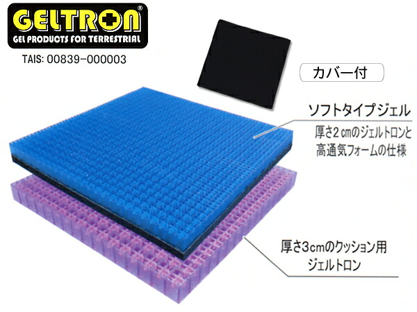 GELTRON ジェルトロンクッション ／ダブル・ホンブルグ帽40