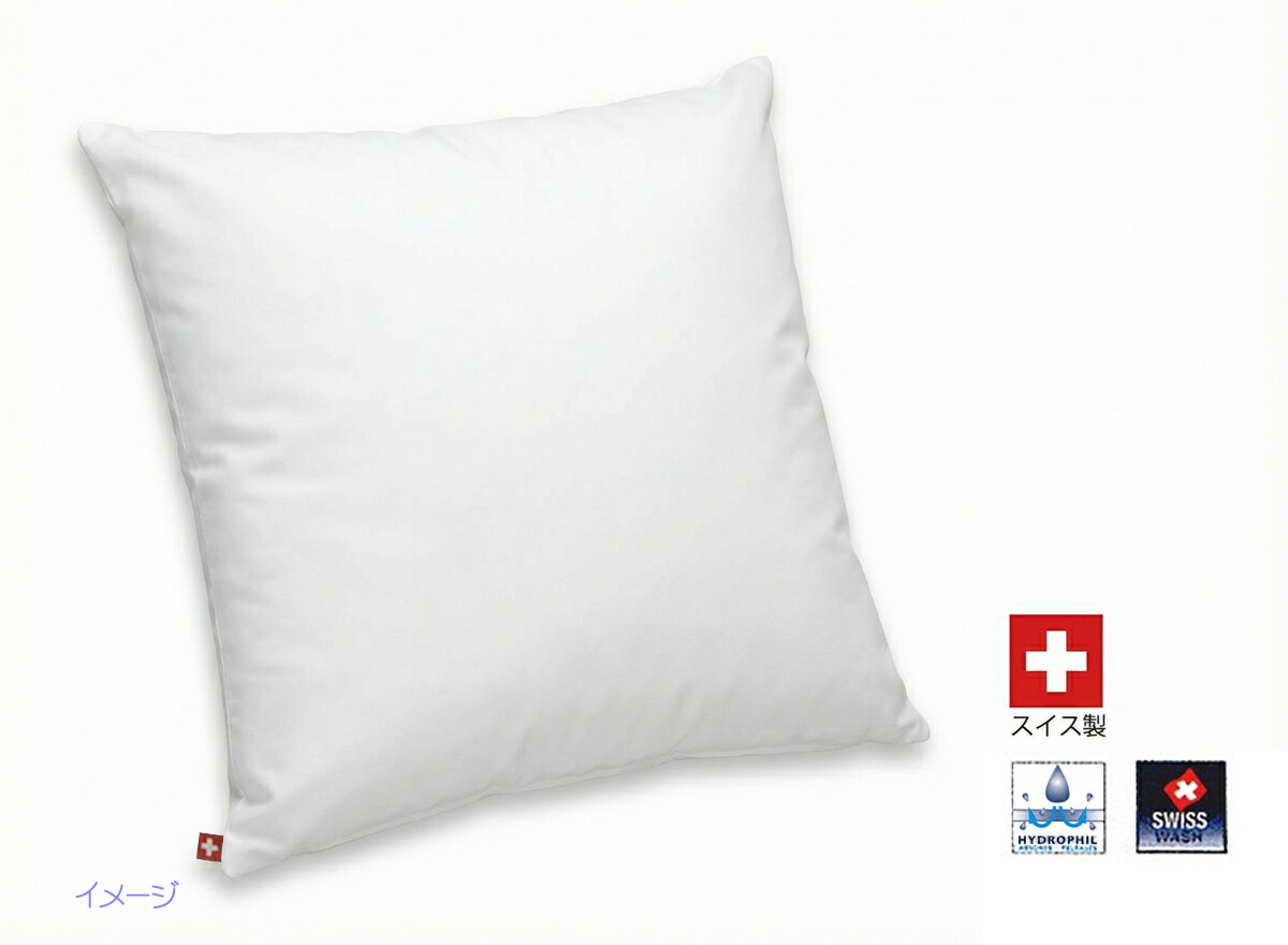 【全品P5倍 6/11 1:59迄】Soft Down pillow 80X80珊 スイス連邦製枕「ソフトダウンピロー」