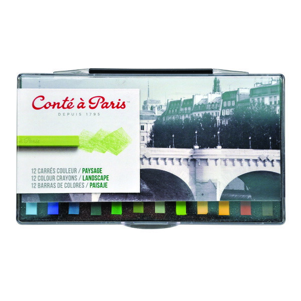 楽天市場】コンテ・ア・パリ カレ・コンテ（カラー） アソート24色