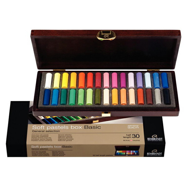 新品【REMBRANDT(レンブラント)】ソフトパステル150色 木箱セット 楽天市場】レンブラント ソフトパステル 150本（144色）木箱