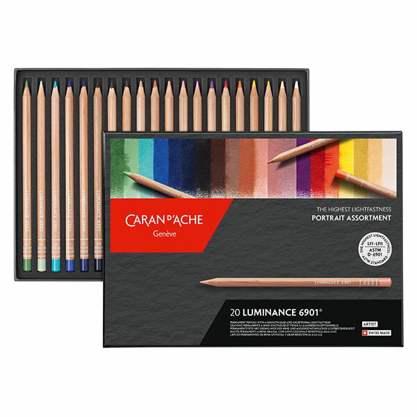 楽天市場】カランダッシュ CARAN D'ACHE 油性色鉛筆 ルミナンス