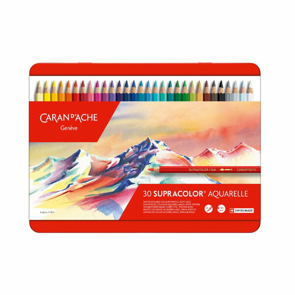 カランダッシュ 水溶性色鉛筆 スプラカラーソフト 30色セット