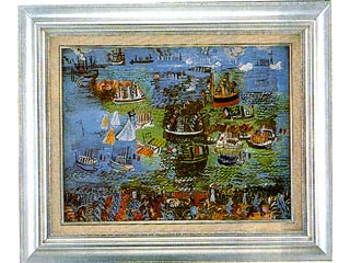 ル・アーヴルの水の祭（デュフィ） P10号｜陶芸.com／e-画材.com　店