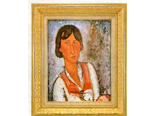 ジプシー女（モディリアーニ） P10号｜陶芸.com／e-画材.com　店