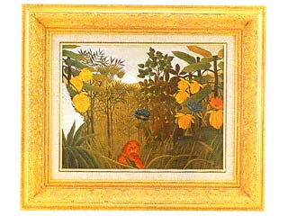 ライオンの食事(ルソー) F6号|陶芸.com/e-画材.com 店