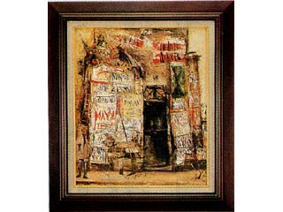 楽天市場】☆ 佐伯祐三 「カフェのテラス」 ジクレー 版画 複製画 額