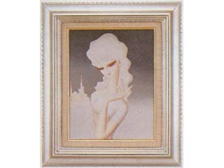 楽天市場】版画 東郷青児 「想い出」 シルクスクリーン 額付き 限定300