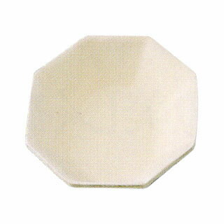 陶芸／手押し用石こう型 八角皿 FO-8