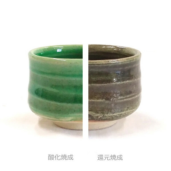 緑色 陶器製 ひび割れ釉薬器 緑色釉 1kg - 草葉善兵衛商店