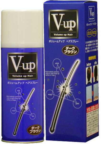 【６個書き割り】【貨物輸送無料】ピノーレボリュームアップヘアスプレーダークブラウン  200g