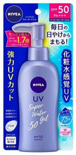楽天市場】ニベアサン スーパーウォータージェル ボトル 80g : 健康の