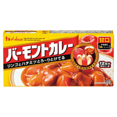 バーモンドカレー甘口（２３０ｇ）