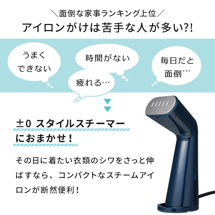 楽天市場 0 スタイルスチーマー Xrs D010 ハンディアイロン スチーマー 衣類スチーマー ハンディスチームアイロン ハンディ スチームアイロン ハンガーにかけたまま スチーム 脱臭 除菌 プラスマイナスゼロ プラマイゼロ ホワイト イエロー ブルー ピンク グレー