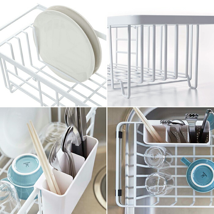 高い素材 あす着 水切りかご 水木ラック 水切りワイヤーバスケット Tower タワー 山崎実業 食器 水切り おしゃれ 新版 Carlavista Com