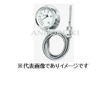安藤表示計器 A2-100-0100-100W 蒸汽船圧式 隔測温度計 0～100℃ 100φ R1/2単位労働組合ねじ 壁掛型 L\u003d2ｍ