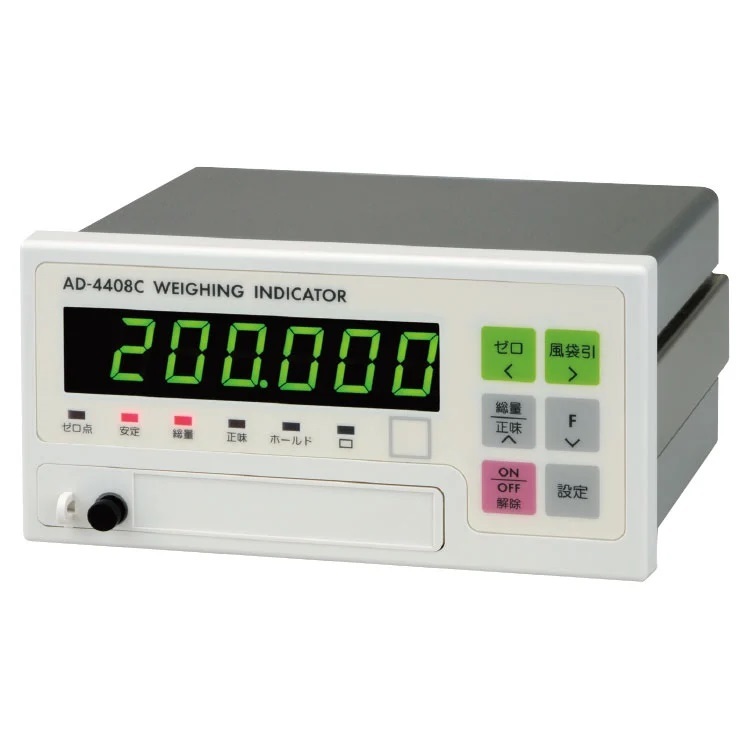 A&D AD-4408C ウエイングインジケータ CC-LINK専用 産業用 振動 計量表示計 指示計｜ハカルドットコム 店