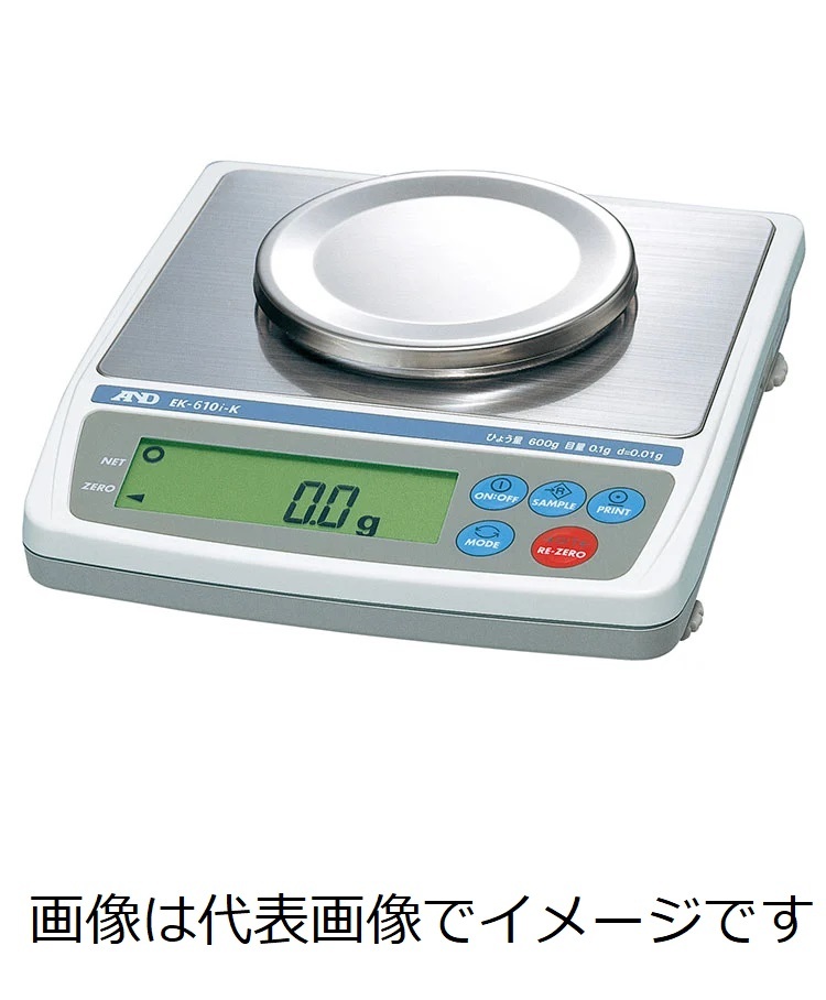 A&D 汎用天びん FX-500i ひょう量:520g 最小表示:0.001g 皿寸法:φ130mm