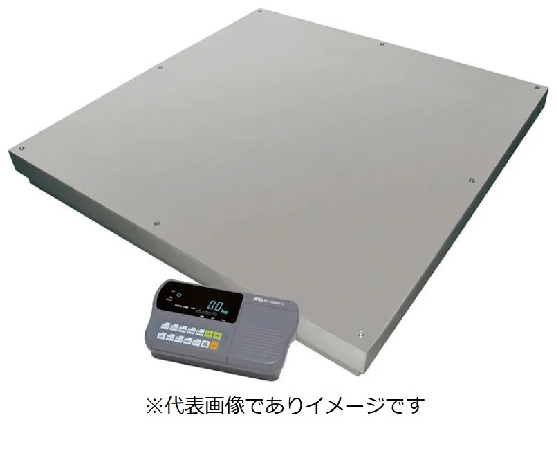 (直送)A\u0026D FT-2000KI14 超大型デジタル台はかり ひょう量:2000kg(2t) 目量:1kg