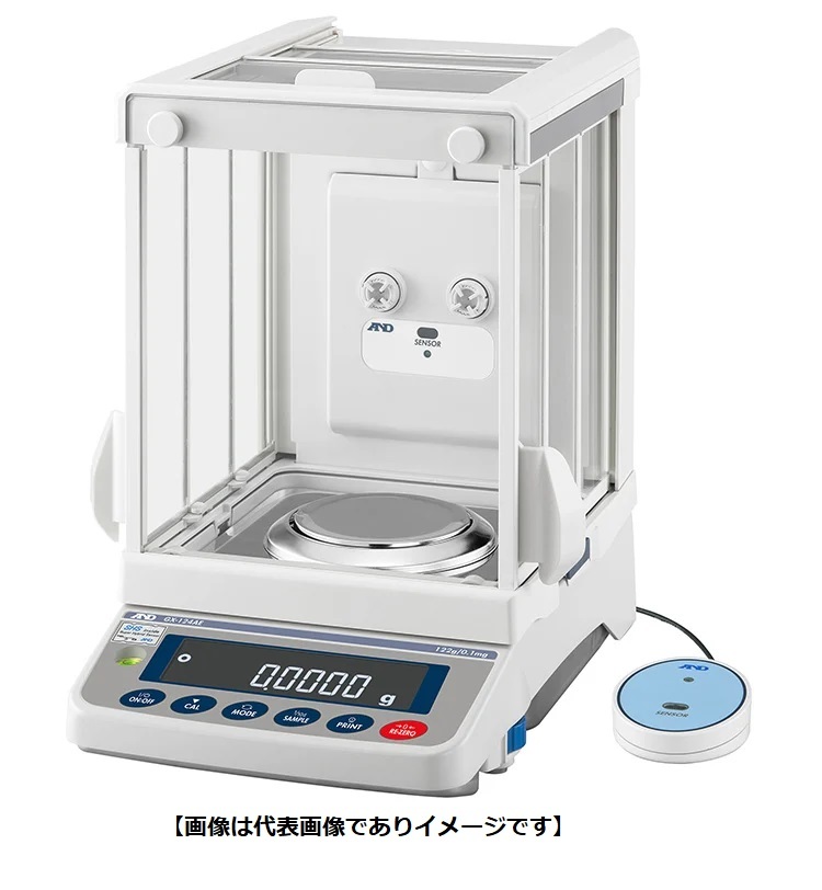 (直送)A&D GX-324AE 分析電子天びん除電器付 校正用分銅内蔵型 Apollo ひょう量:320g 目量:0.1mg 高精度 イオナイザー