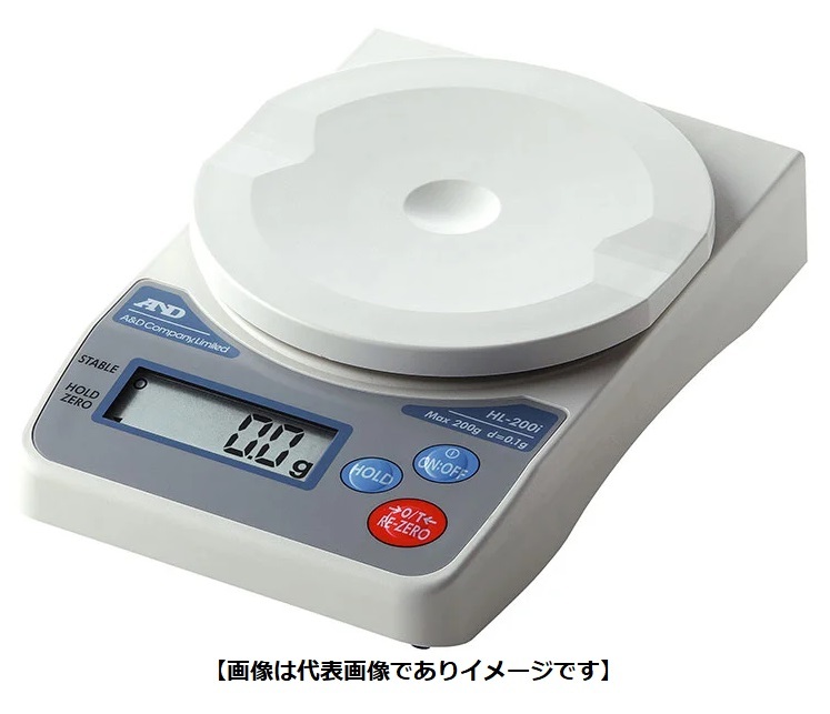A&D HL-200I-JAC バリューパック コンパクトスケール ひょう量:200g 目量:0.1g デジタルはかり HL200I-JAC