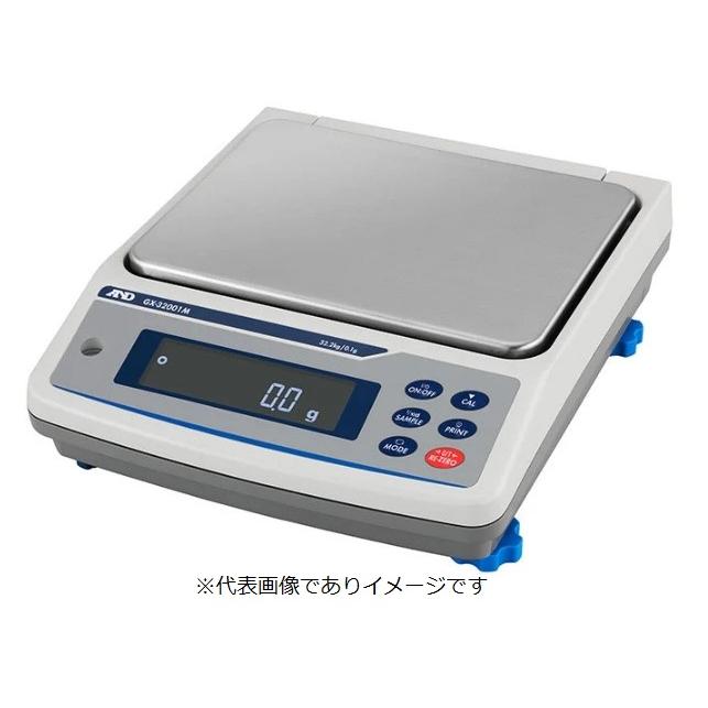 A&D GX-32001M 中量級電子天びん 防塵防水型 ひょう量:32.2kg 目量:0.1g 分銅内蔵タイプ
