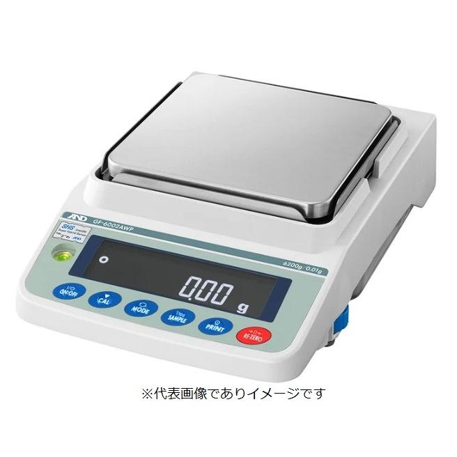 A\u0026D GF-6001AWP 防塵雨合羽陰電子天びん ひょう量:6200g(6.2kg) 目量:0.1g 第一義的 考査なし