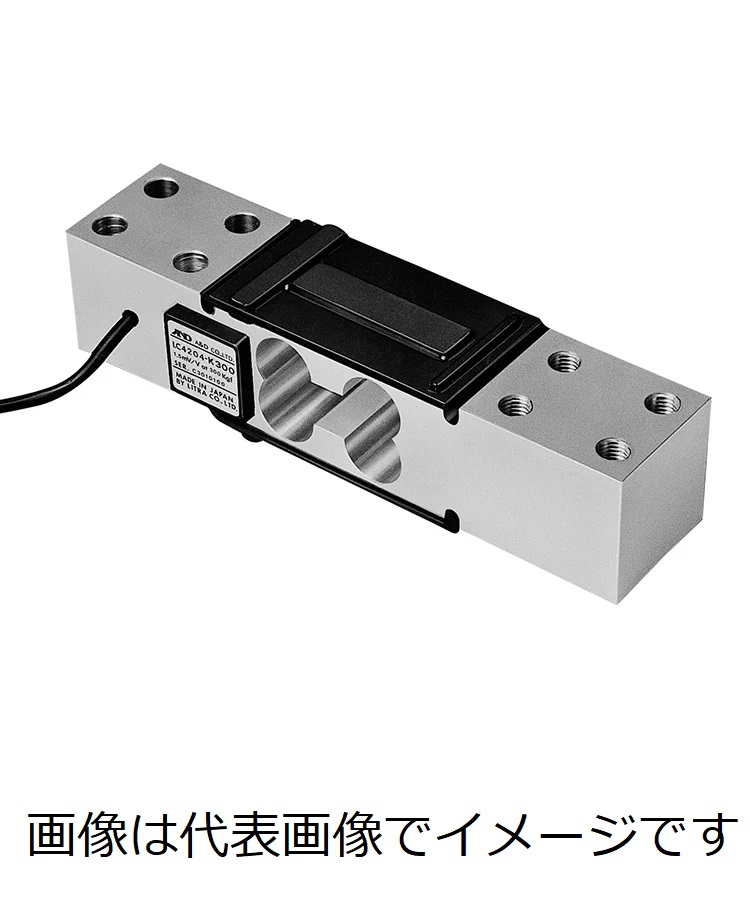 A&D LC4204-K300 シングルポイント型ロードセルアルミロバーバル 定格容量=3kN｜ハカルドットコム 店