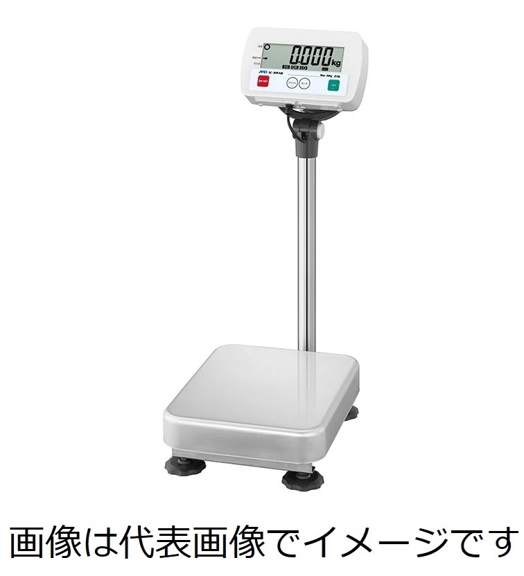 (大型)A\u0026D SC-150KAL-K 検定付きはかり 防塵・防水台はかり ひょう量\u003d150kg 最小表示\u003d0.05kg SC150KAL-K