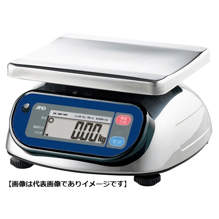 A&D SK1000IWP-A3 防塵防水はかり検定付 ひょう量=1000g 目量=1g 取引証明用 SK-1000iWP-A3|ハカルドットコム 店