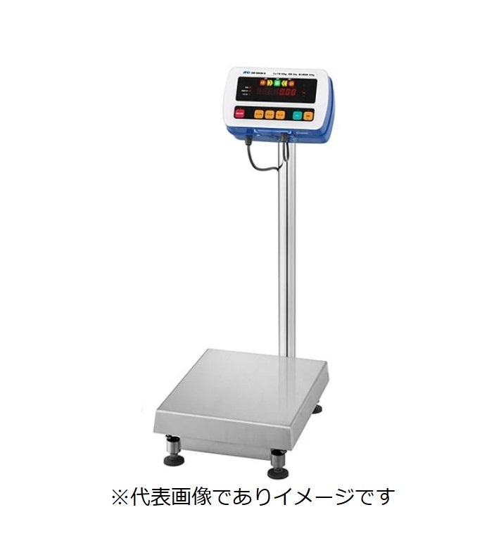 (直送)A&D SW-150KM-K 防塵防水台はかり 3級 検定付 ひょう量:150kg 目量:0.05kg