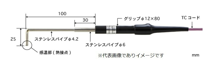 安立表示計器 CS-13E-010-1-TC1-ASP ごく小さい境界線の外側用熱度検出器 -50～400℃ 印字機E