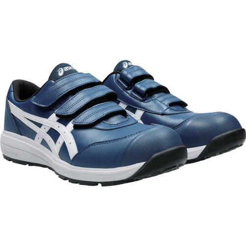 ASICS 1273A110.400-24.0 安全靴 ウィンジョブ 作業靴 CP311 マコブルー×ホワイト 24.0cm