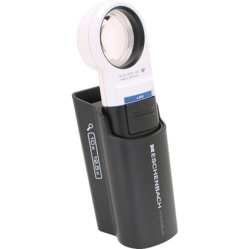 エッシェンバッハ 1511-12M LEDワイドライトルーペ+専用スタンド付12.5倍|ハカルドットコム 店