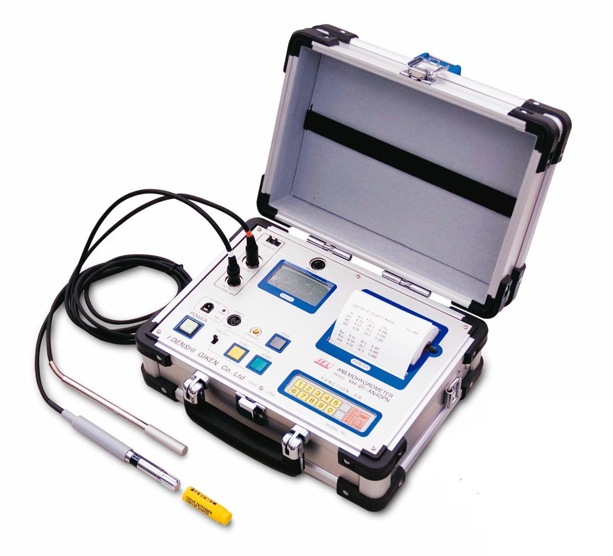 目玉陰電子技研 VH-01-AN3DN 風速計 アネモハイグロメーター IEL ハンデ手合い