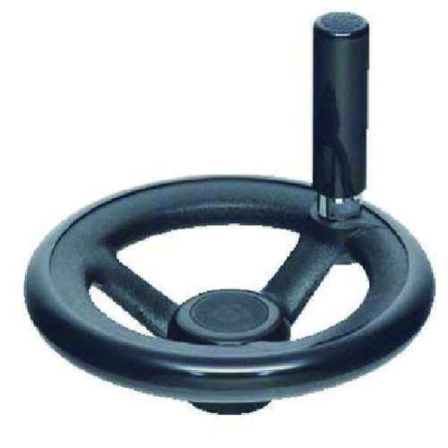 イマオ RP200ER-SUSHN25 ハンドル 丸リム型エンプラハンドル車 加工付 ハンドル径200mm ステンレス