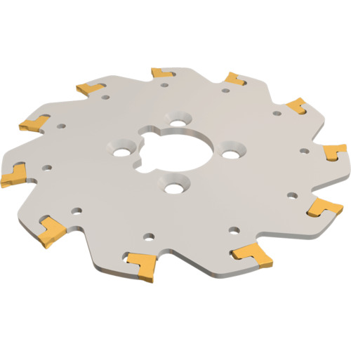 イスカル TGSF 125-4-32K タングスリット チップ交換式スリッター TGSF｜ハカルドットコム 店