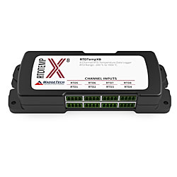 MK科学的 RTDTempX-8 気温資料ロガー プローブ別売 MadgeTech
