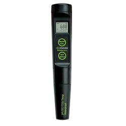 MK科学的 MW804 MAX pH/導電率/TDS/気温計 雨合羽隠し型