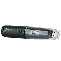 MKサイエンティフィック EL-USB-2LCD USB温湿度データロガー