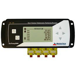 MK科学的 TCTempX8LCD 体温資料ロガー 熱電対検知器別売